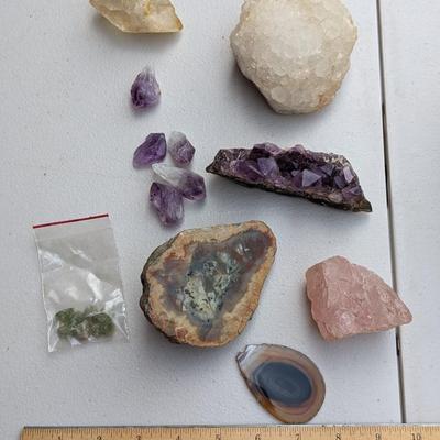 Geode, Crystal, Quartz, Amethyst Lot