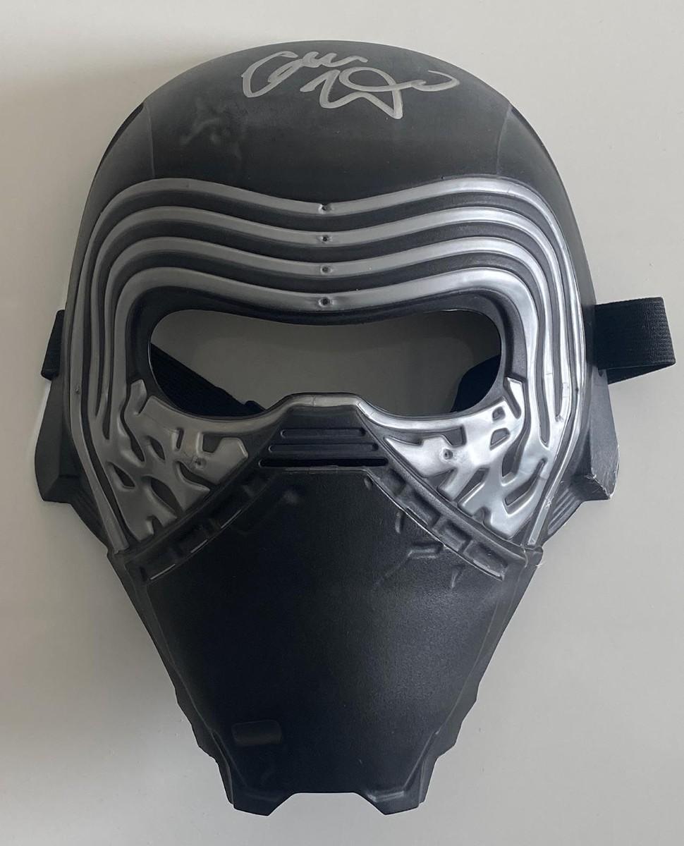 Adam Driver signed Kylo Ren replica mask- Beckett authenticated ...