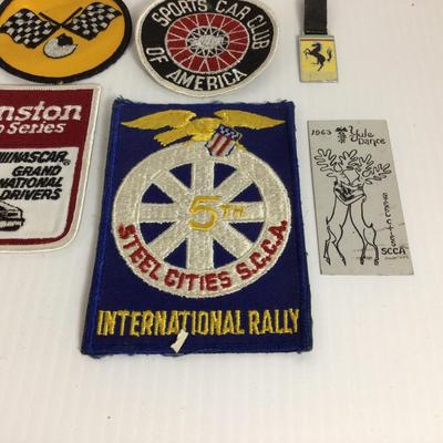 105 Vintage Racing Patches & Dash Plaques