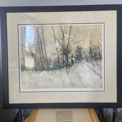 Bernard Gantner â€œSnowy Woodsâ€ Limited Edition