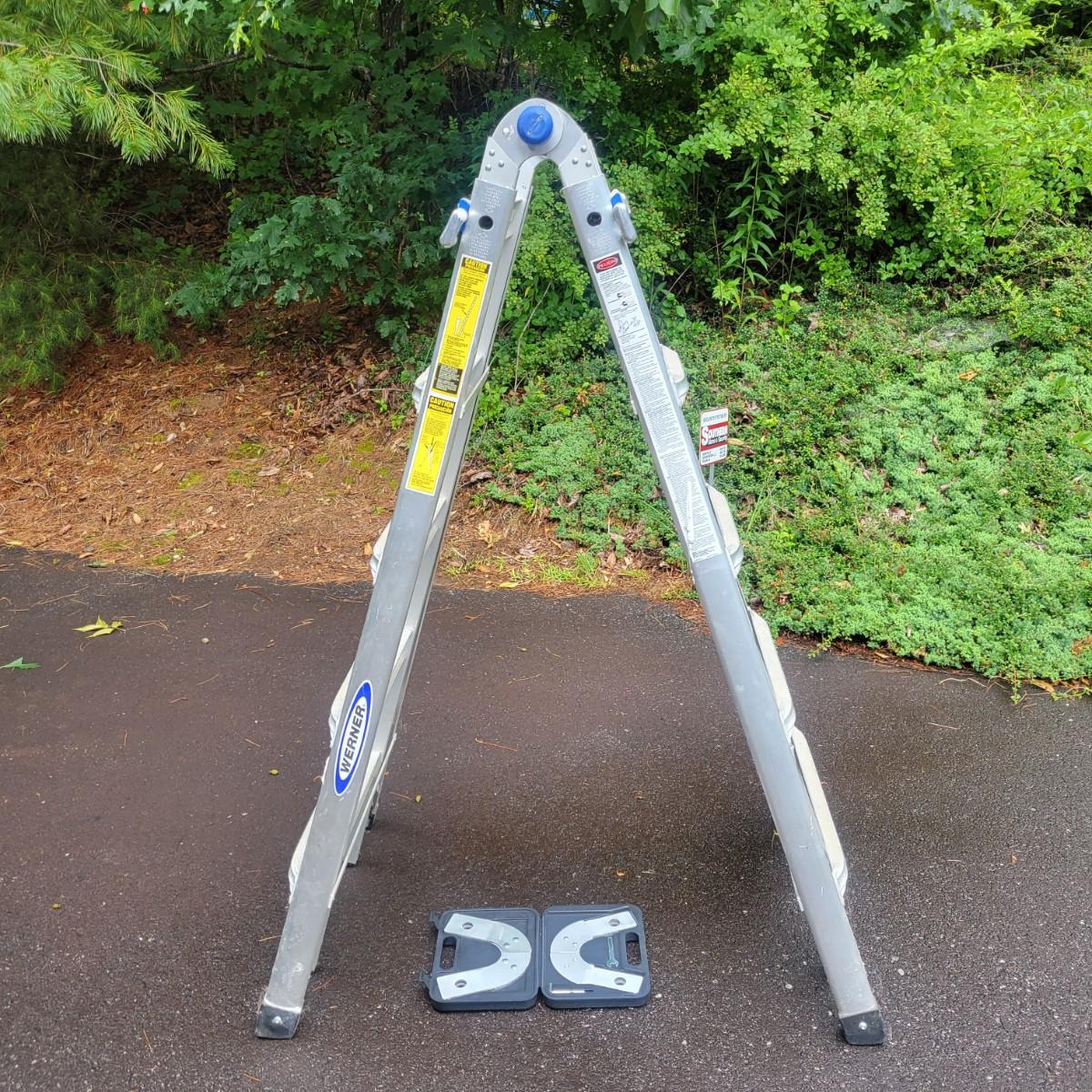 Werner All in One A Frame Scaffold Extension Ladder (GDW