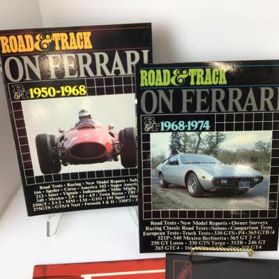 128 Road & Track on Ferrari