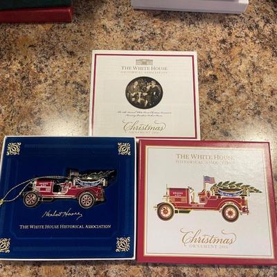 The White House Christmas Ornaments 2007-2022