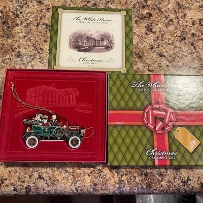 The White House Christmas Ornaments 2007-2022