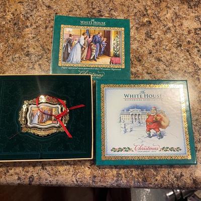 The White House Christmas Ornaments 2007-2022