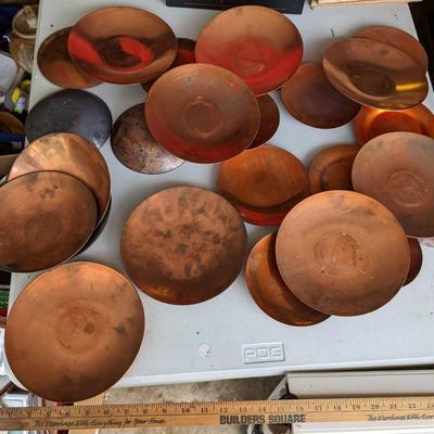 Large Lot of Copper Platters