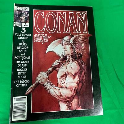 Twenty-Four Conan Saga Comic Books (S4-MK)