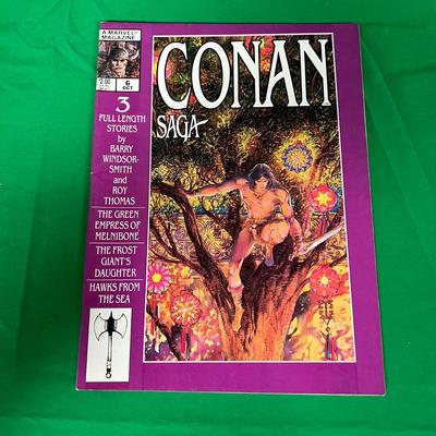 Twenty-Four Conan Saga Comic Books (S4-MK)