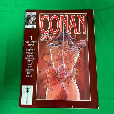 Twenty-Four Conan Saga Comic Books (S4-MK)