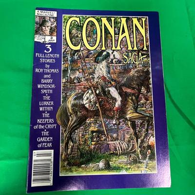 Twenty-Four Conan Saga Comic Books (S4-MK)