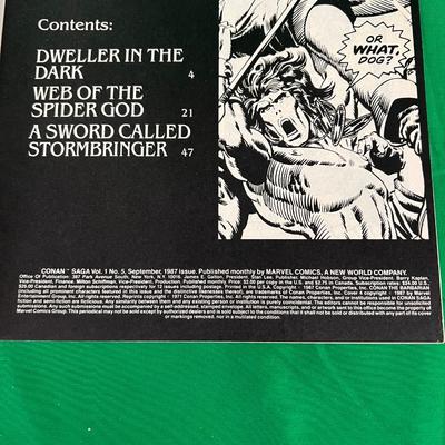Twenty-Four Conan Saga Comic Books (S4-MK)