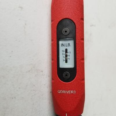 Snap On Adjustable Torque Screwdriver