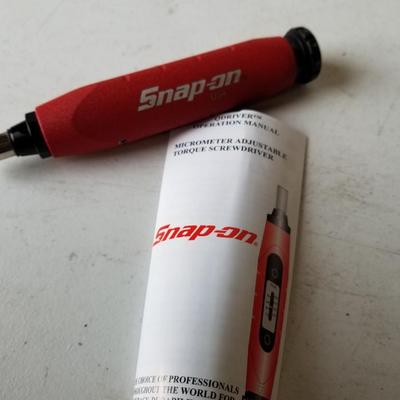 Snap On Adjustable Torque Screwdriver