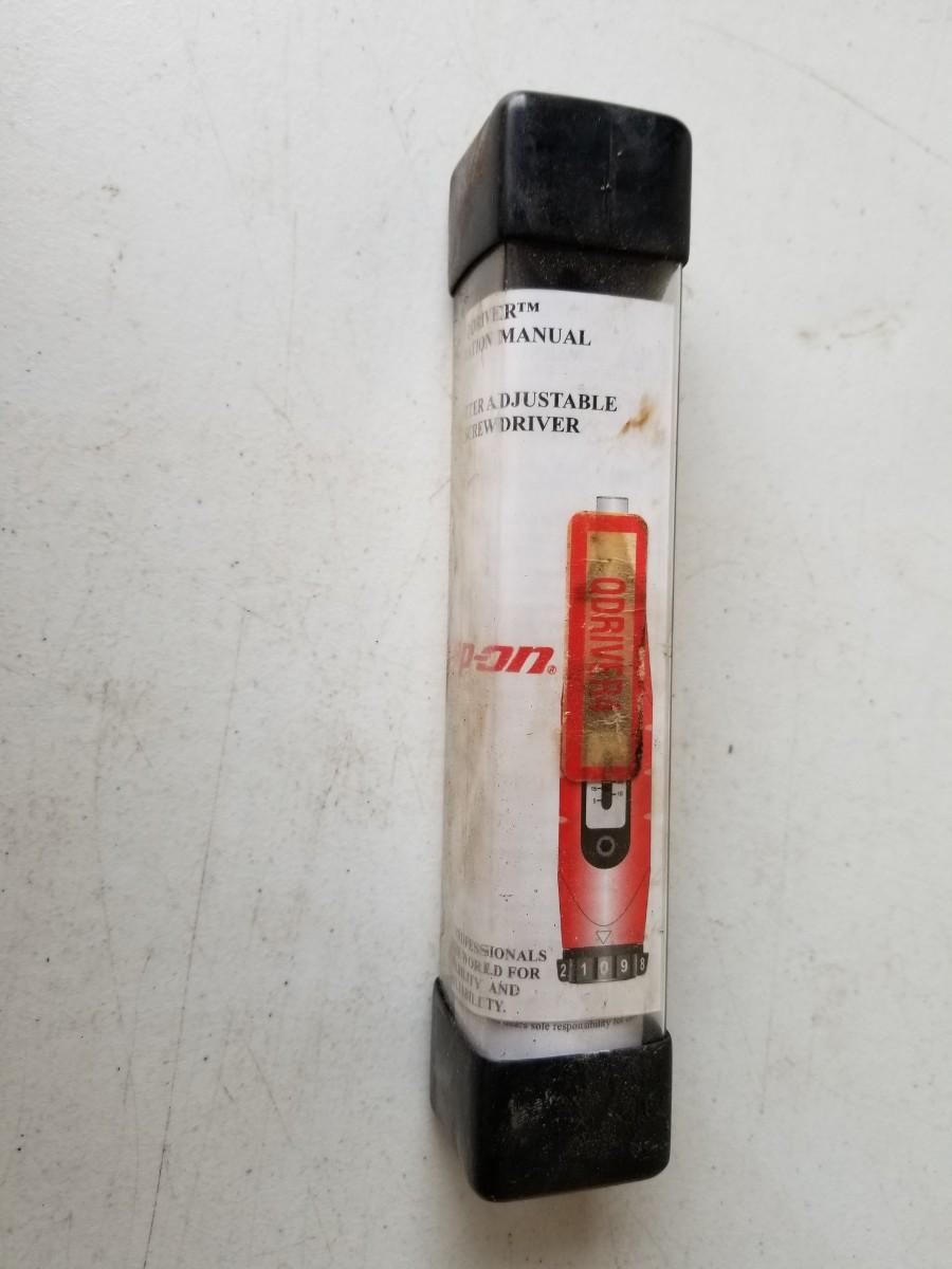 Snap On Adjustable Torque Screwdriver
