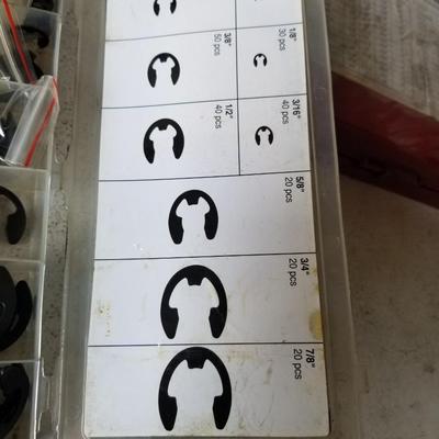Clips, Washers and O Rings
