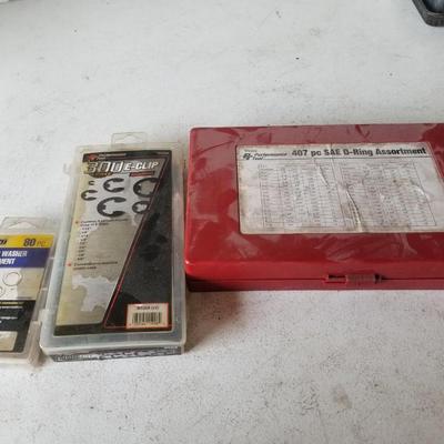 Clips, Washers and O Rings