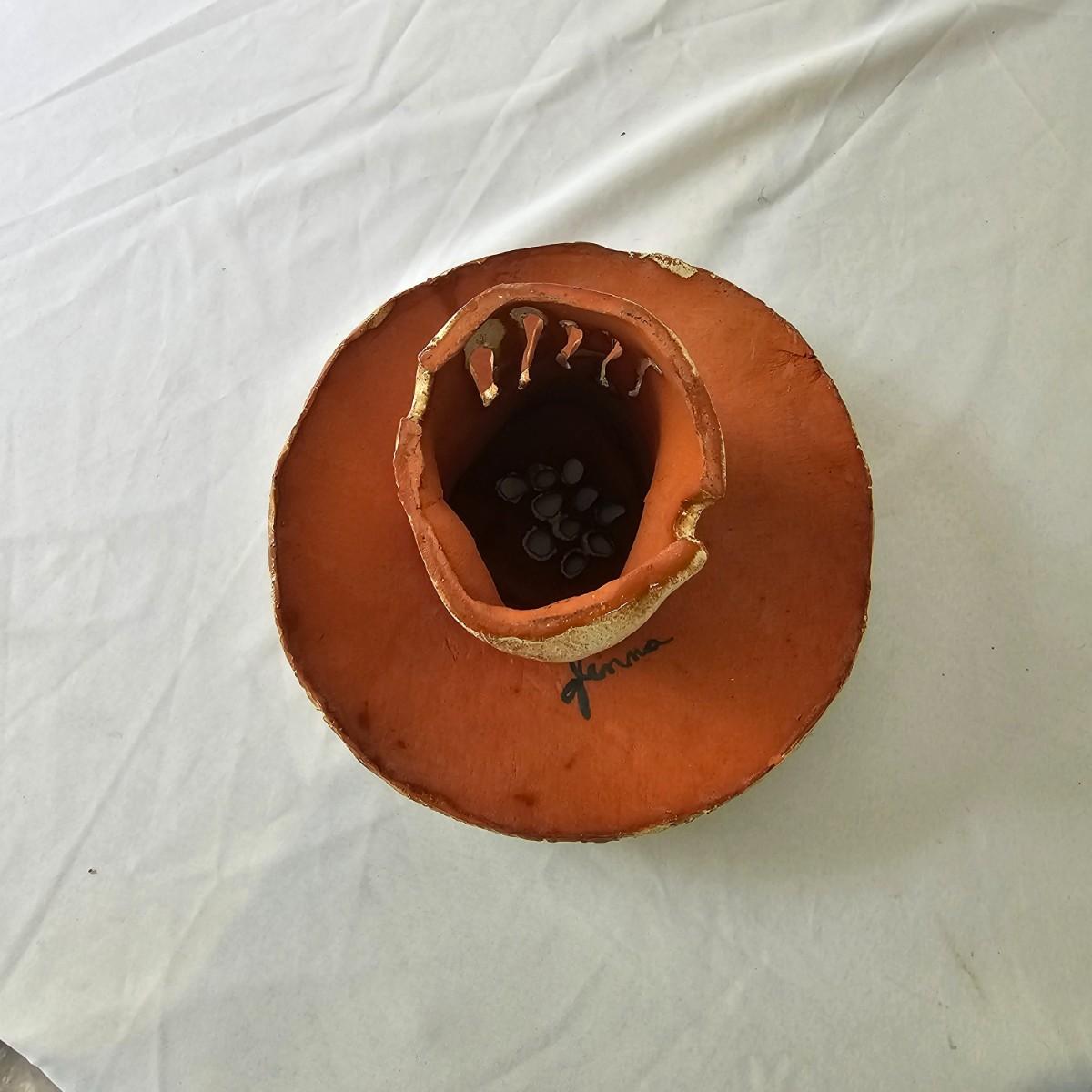 Mushroom Ceramics Sculpture (GJS)