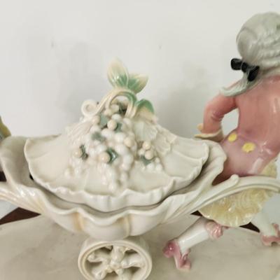 Antique German Karl Ens  Porcelain Figurine