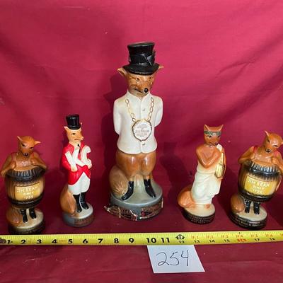 Jim Beam Fox Decanter