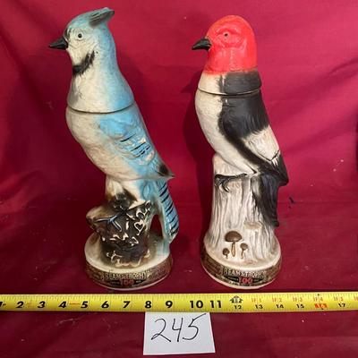 Beam Bird Decanters