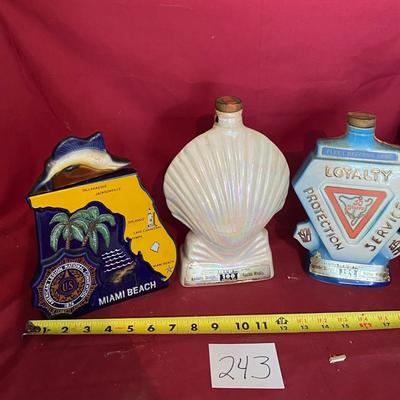 Florida Beam Decanters
