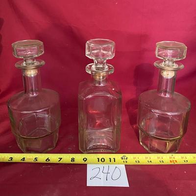 Pretty Glass Decanters
