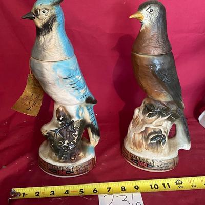 Beam Bird Decanters