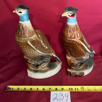 Beam Pheasant Decanters