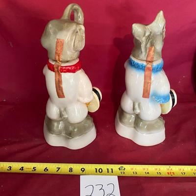 Vintage Political  Decanters