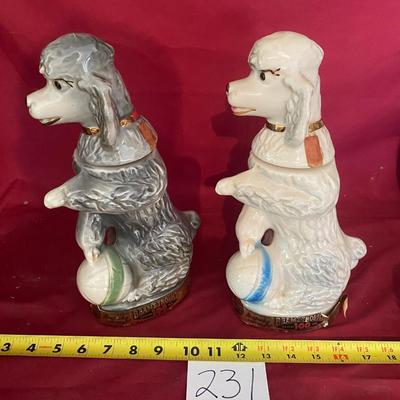 Jim Beam Dog Decanters