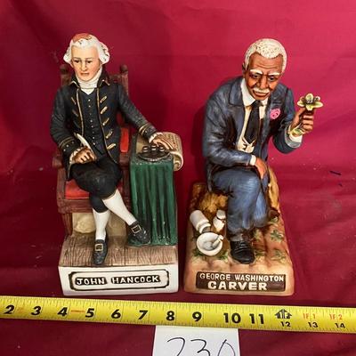 John and George Decanters