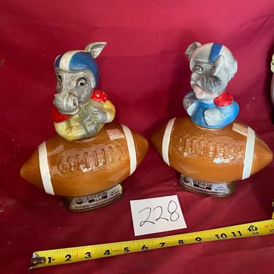 Vintage Political Decanters