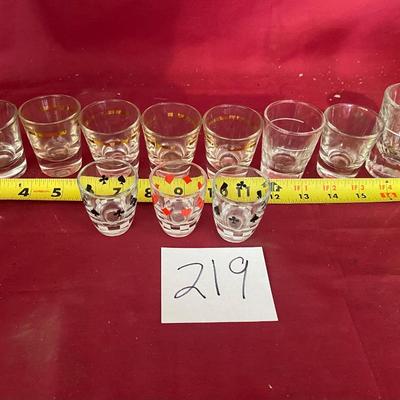 Vintage Shot Glasses