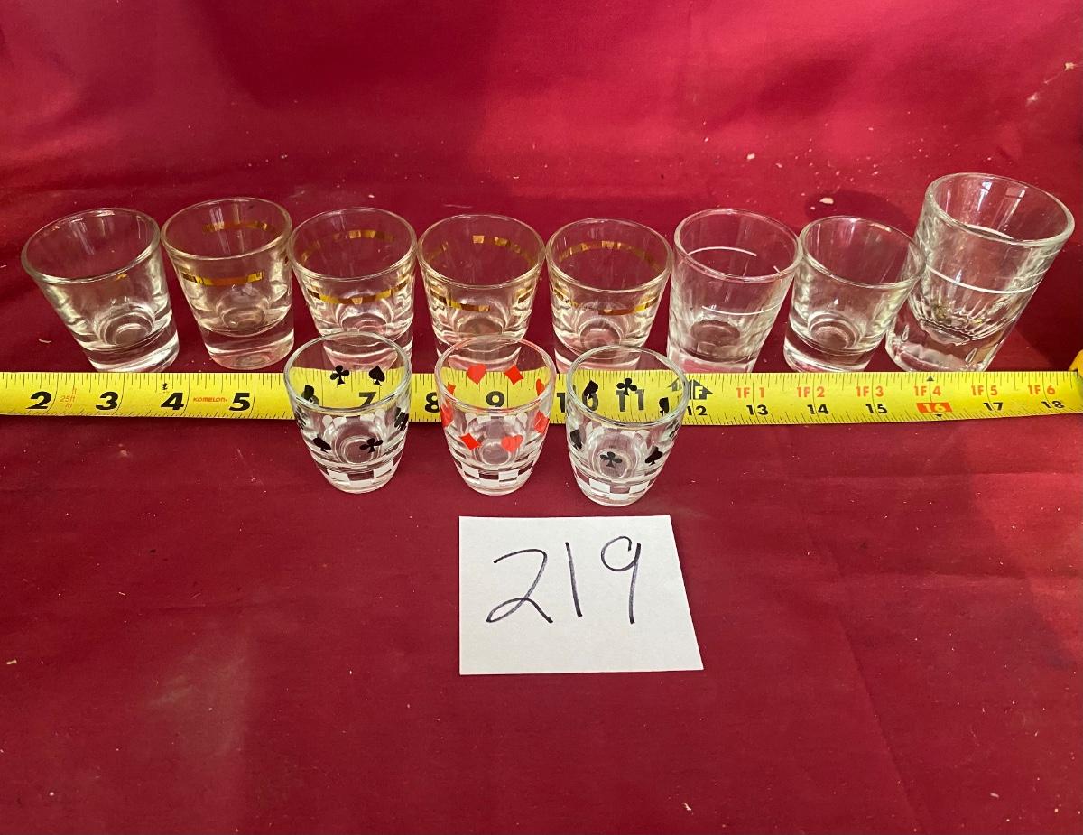 Vintage Shot Glasses