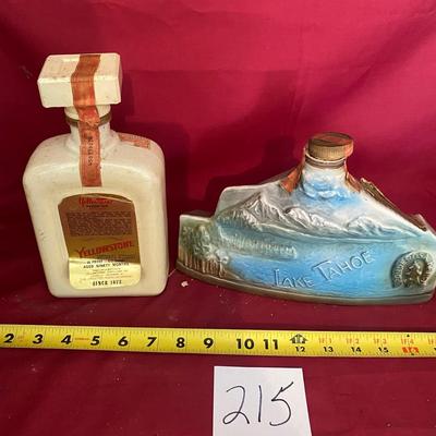 Vintage Yellowstone Decanter