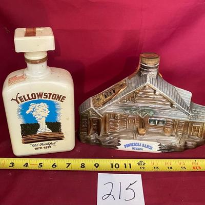 Vintage Yellowstone Decanter
