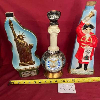 Jim Beam Decanters