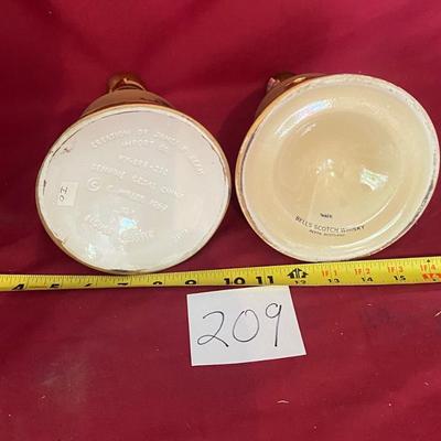 Vintage Bellâ€™s Decanters