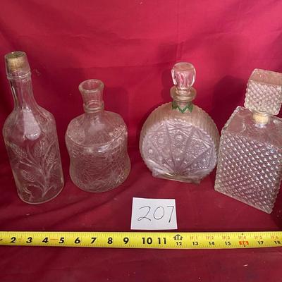 Beautiful Glass Decanters