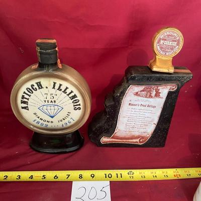 Missouri And Antioch Decanters