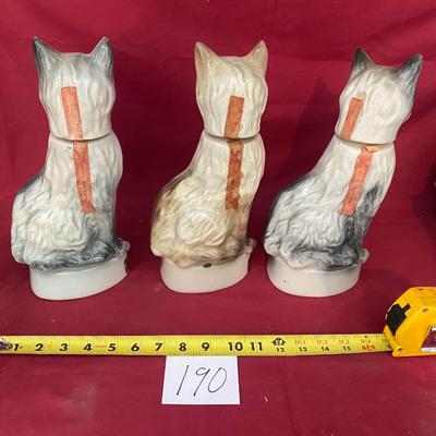 Beam Cat Decanters