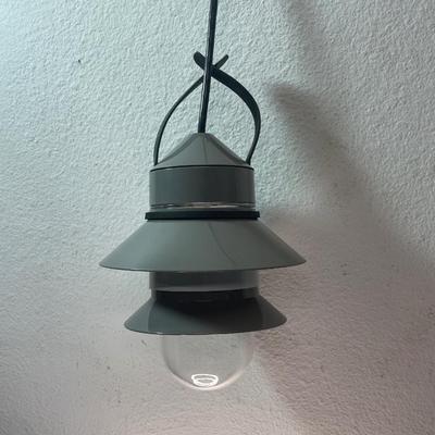 LOT 689:  MARSET BRAND SANTORINI OUTDOOR LIGHT (GRAY)
