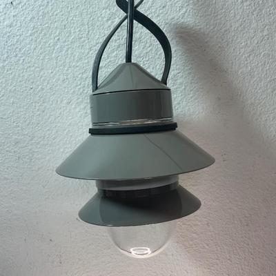 LOT 689:  MARSET BRAND SANTORINI OUTDOOR LIGHT (GRAY)