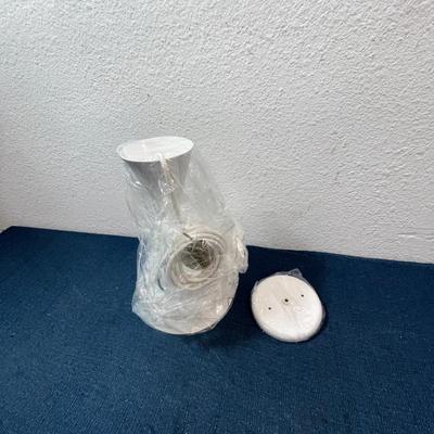 LOT 691: TROY LIGHTING FIXTURE MADE IN CALIFORNIA (WHITE)