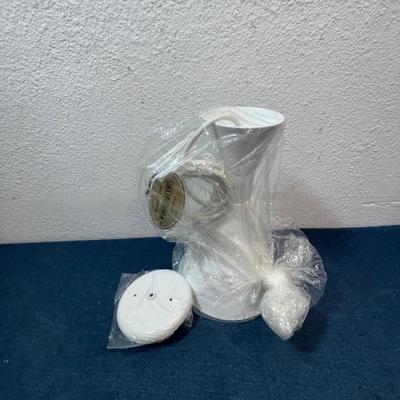 LOT 692: TROY LIGHTING FIXTURE MADE IN CALIFORNIA (WHITE)