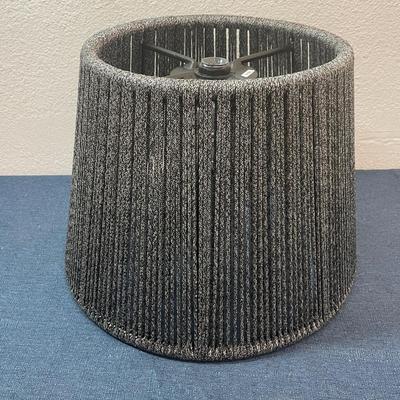 LOT 693:  OUTDOOR LIGHT FIXTURE CORDED SHADE