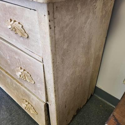 SOLID WALNUT 3 Drawer Chest - 39 x 20 1/2 inches and 34 tall