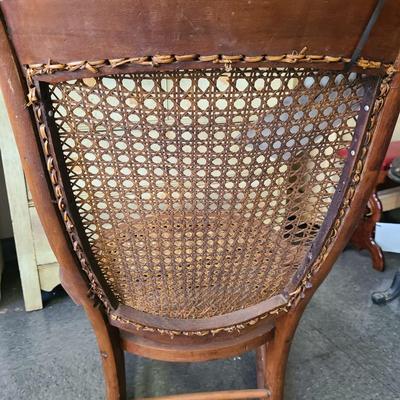 Cane Rocking Chair - Hand Woven