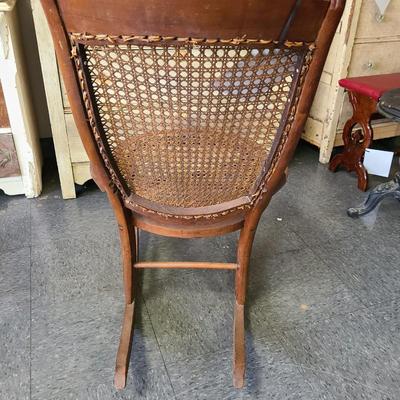 Cane Rocking Chair - Hand Woven