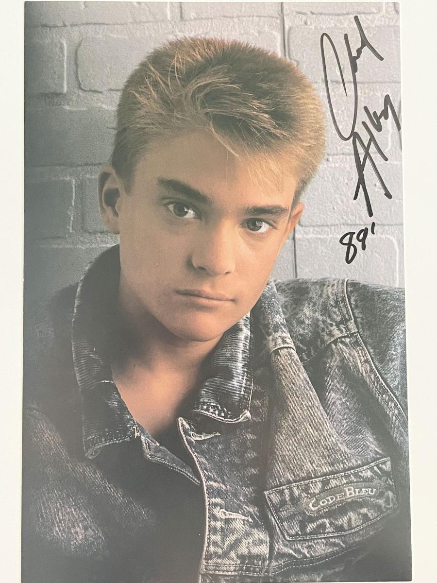 Chad Allen signed photo | EstateSales.org